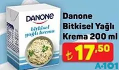 DANONE BİTKİSEL YAĞLI KREMA 200 ML